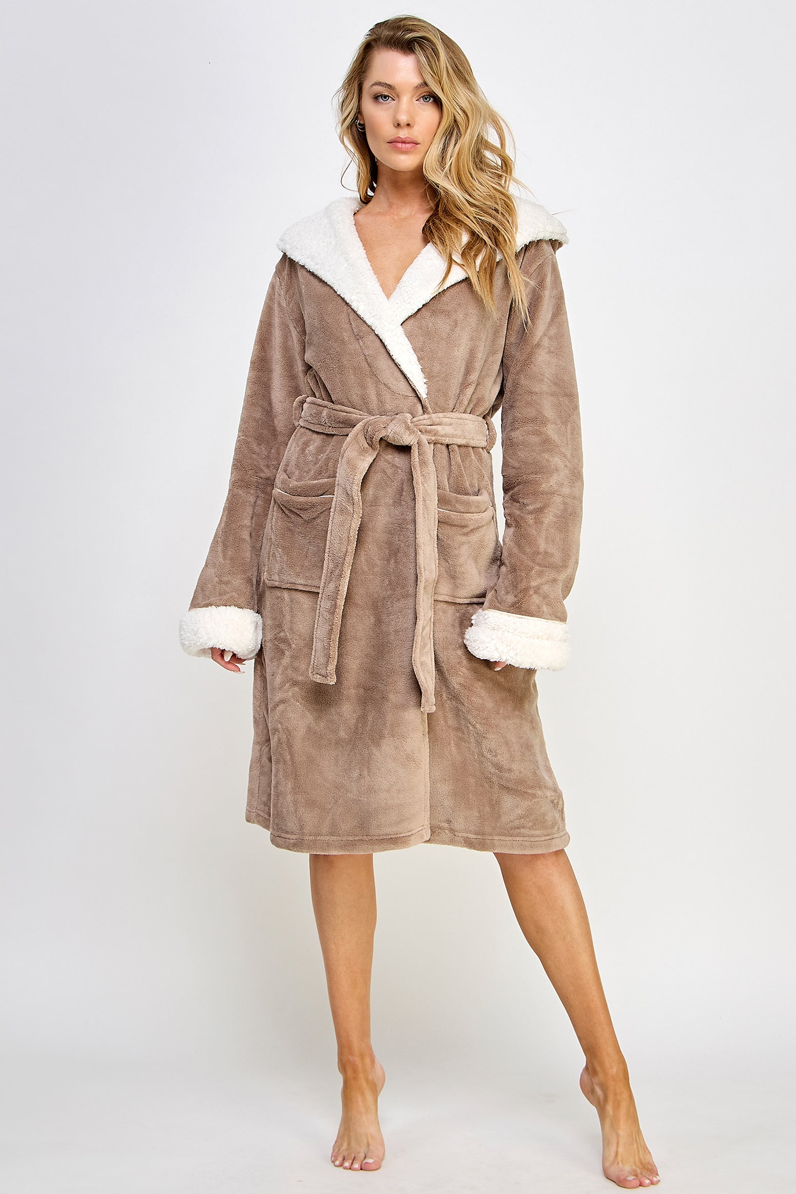 Nude Cozy Robe